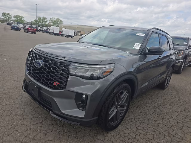 2025 Carbonized Gray Metallic Ford Explorer ST 4X4 SUV
