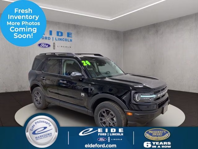 2024 Shadow Black Ford Bronco Sport Big Bend 4X4 SUV