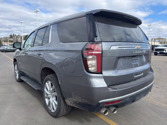 2021 Satin Steel Metallic Chevrolet Tahoe High Country 4X4 SUV