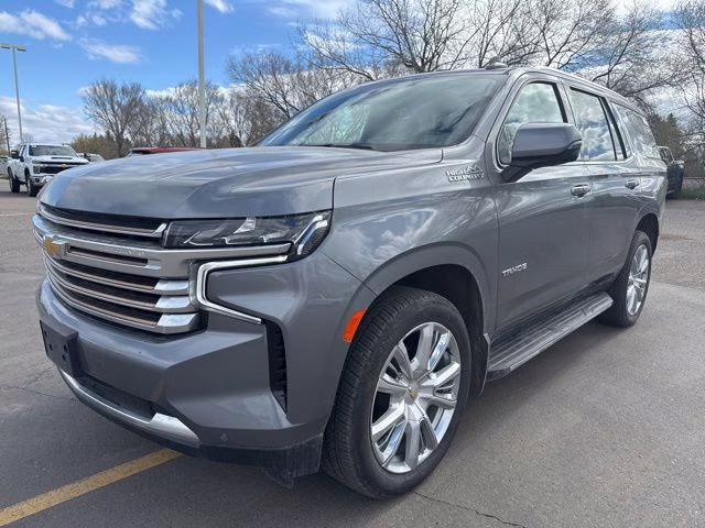 2021 Satin Steel Metallic Chevrolet Tahoe High Country 4X4 SUV