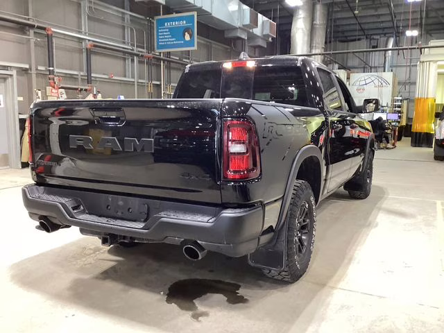 2025 Diamond Black Crystal Pearlcoat Ram 1500 Rebel 4X4 Truck