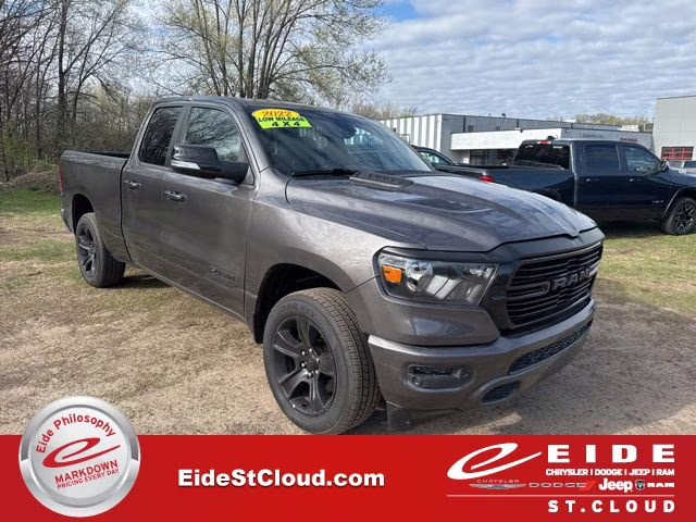 2022 Granite Crystal Metallic Clearcoat Ram 1500 Big Horn 4X4 Truck