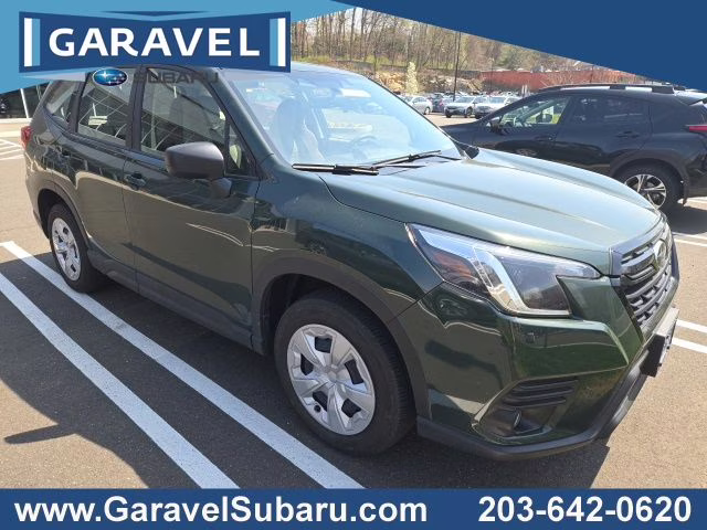 2023 Cascade Green Silica Subaru Forester Base AWD SUV