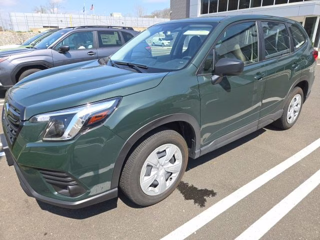 2023 Cascade Green Silica Subaru Forester Base AWD SUV