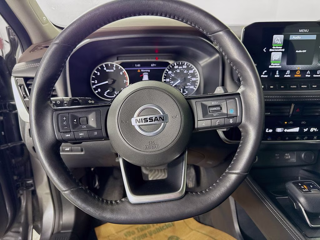 2021 Gun Metallic Nissan Rogue SL AWD SUV