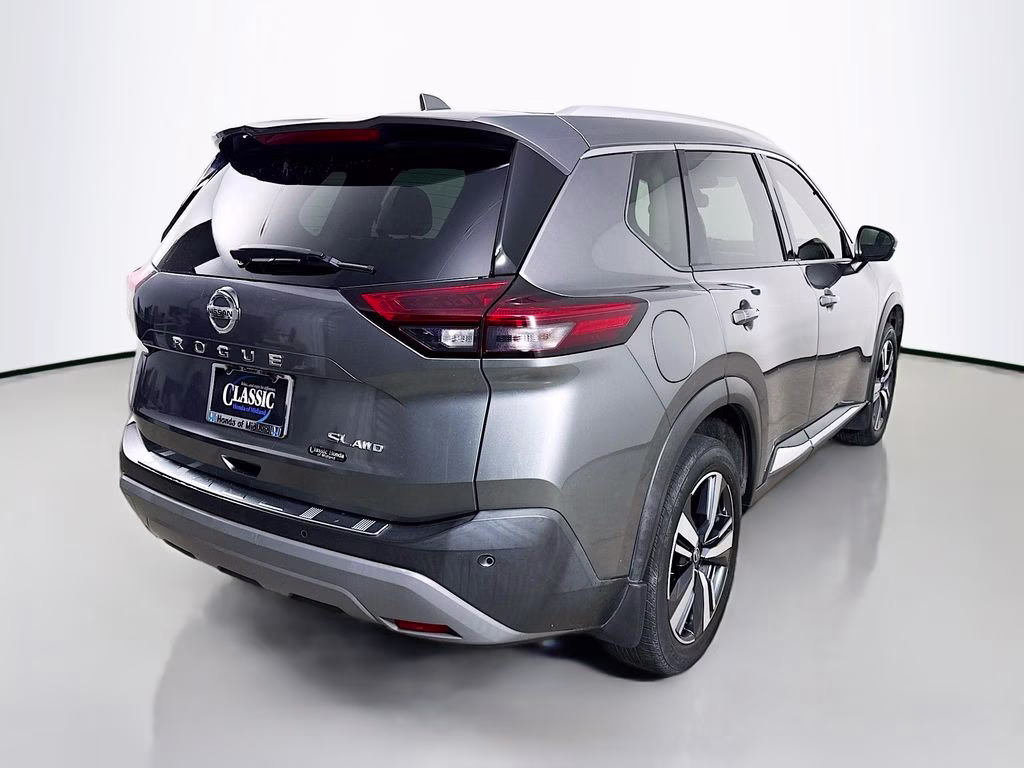 2021 Gun Metallic Nissan Rogue SL AWD SUV