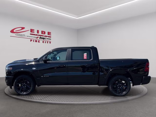 2026 Diamond Black Crystal Pearlcoat Ram 1500 Laramie Night Edition 4X4 Truck