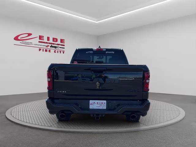 2026 Diamond Black Crystal Pearlcoat Ram 1500 Laramie Night Edition 4X4 Truck