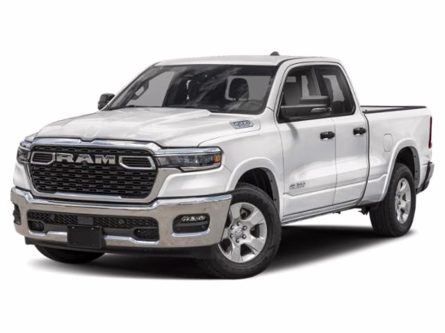 2026 Bright White Clearcoat Ram 1500 Big Horn 4X4 Truck