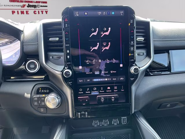 2026 Diamond Black Crystal Pearlcoat Ram 1500 Laramie Night Edition 4X4 Truck