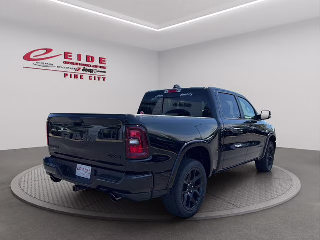 2026 Diamond Black Crystal Pearlcoat Ram 1500 Laramie Night Edition 4X4 Truck