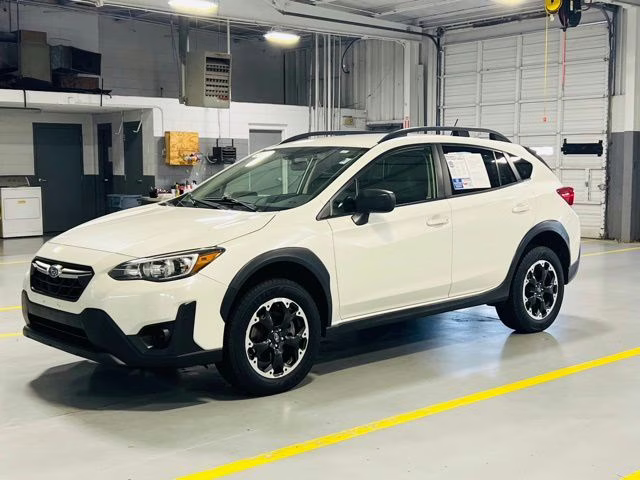 2022 Crystal White Pearl Subaru Crosstrek Base AWD SUV