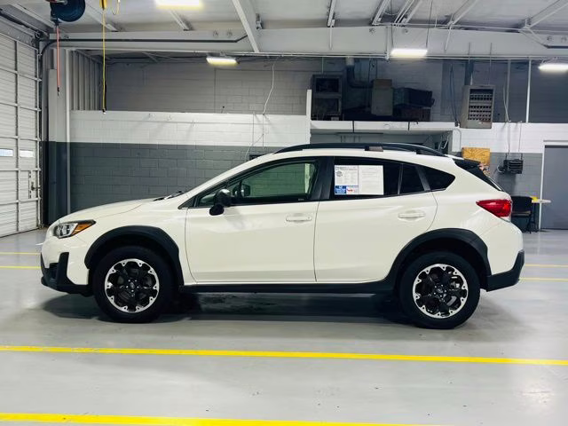 2022 Crystal White Pearl Subaru Crosstrek Base AWD SUV