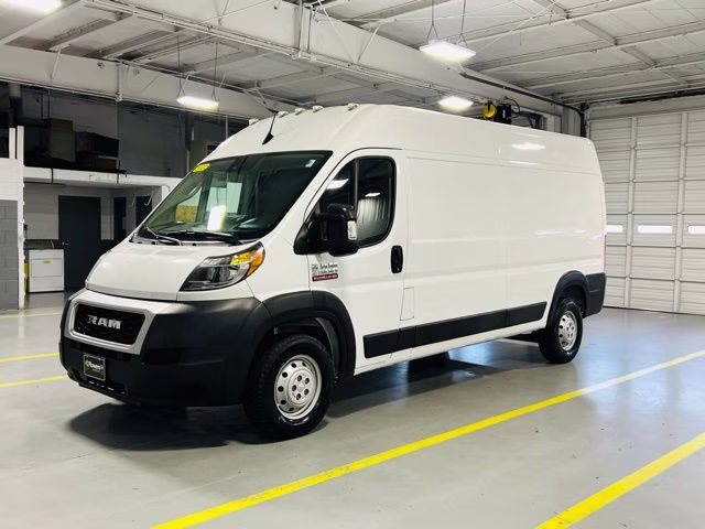 2022 Bright White Clearcoat Ram ProMaster 2500 High Roof FWD Van