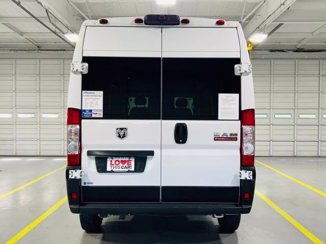 2022 Bright White Clearcoat Ram ProMaster 2500 High Roof FWD Van