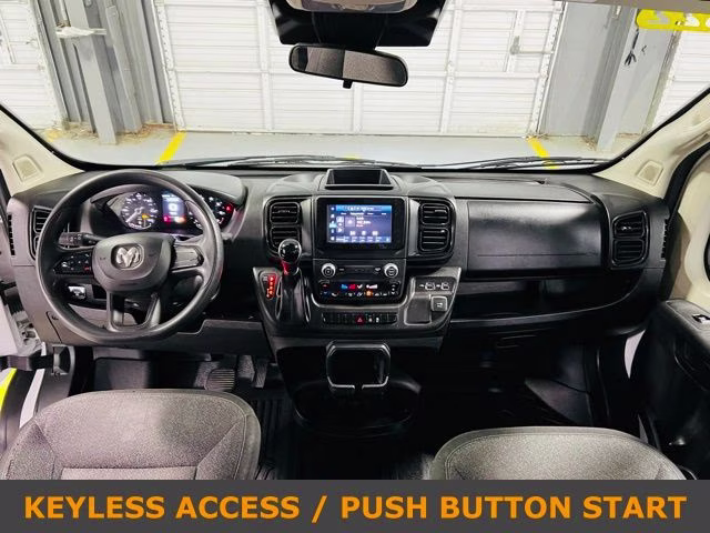 2022 Bright White Clearcoat Ram ProMaster 2500 High Roof FWD Van
