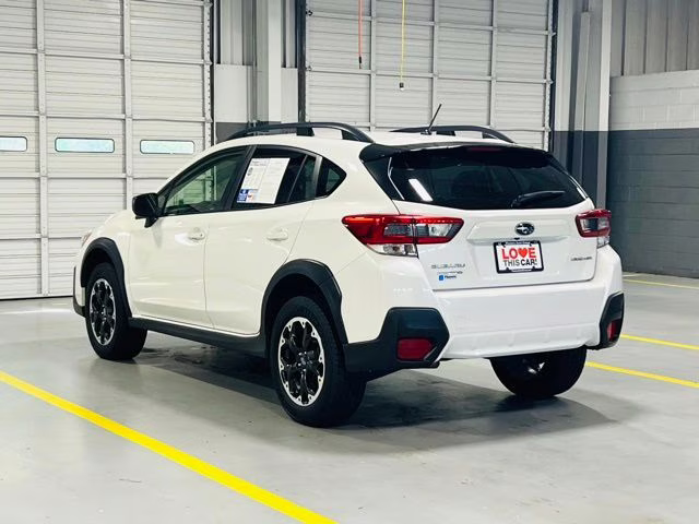2022 Crystal White Pearl Subaru Crosstrek Base AWD SUV