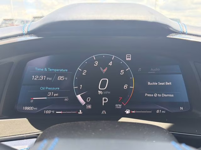 2021 Elkhart Lake Blue Metallic Chevrolet Corvette Stingray RWD Coupe