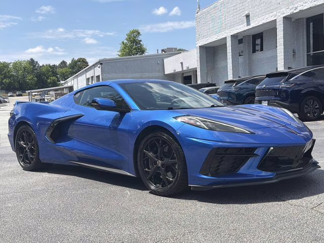2021 Elkhart Lake Blue Metallic Chevrolet Corvette Stingray RWD Coupe