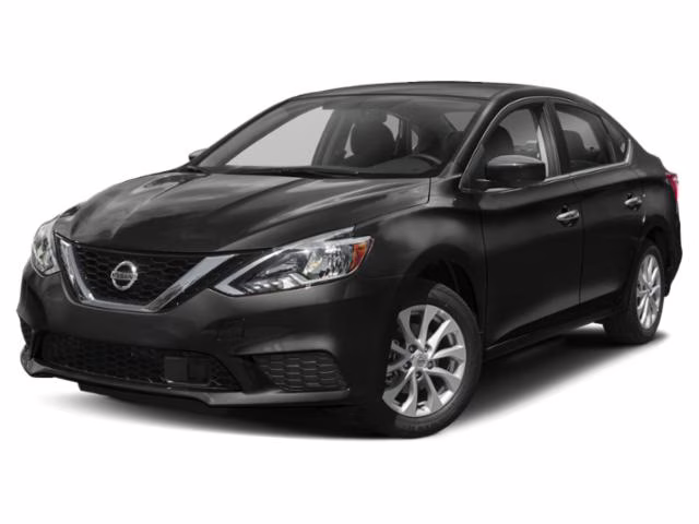 2019 Super Black Nissan Sentra S FWD Sedan