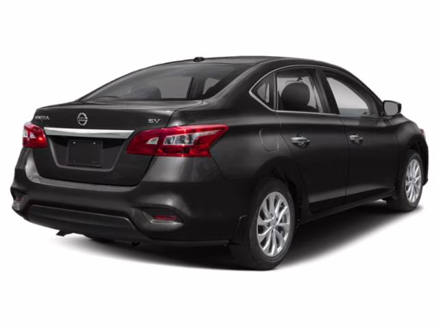 2019 Super Black Nissan Sentra S FWD Sedan