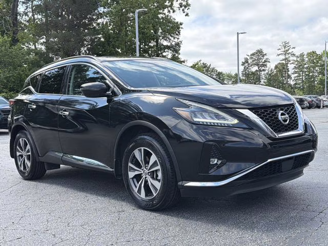 2021 Magnetic Black Pearl Nissan Murano SV FWD SUV