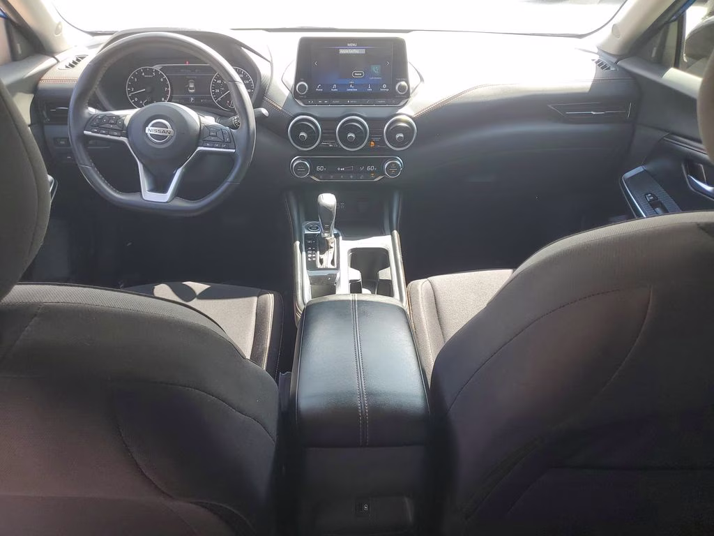 2021 Electric Blue/Super Black Nissan Sentra SR FWD Sedan