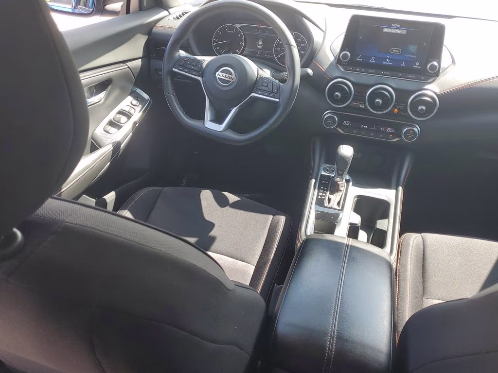 2021 Electric Blue/Super Black Nissan Sentra SR FWD Sedan