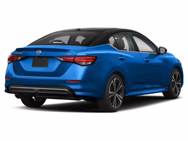 2021 Electric Blue/Super Black Nissan Sentra SR FWD Sedan