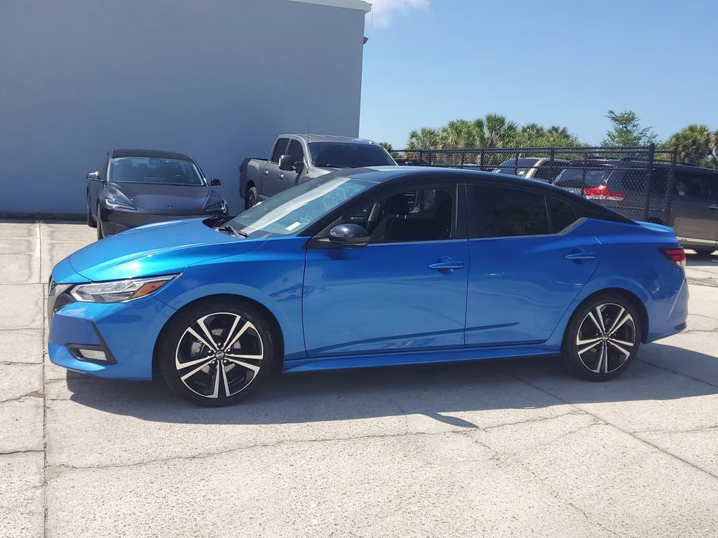 Certified 2021 Nissan Sentra SR with VIN 3N1AB8DV3MY282426 for sale in Venice, FL
