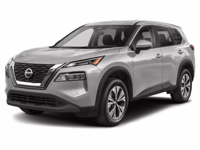 2021 Brilliant Silver Metallic Nissan Rogue SV AWD SUV