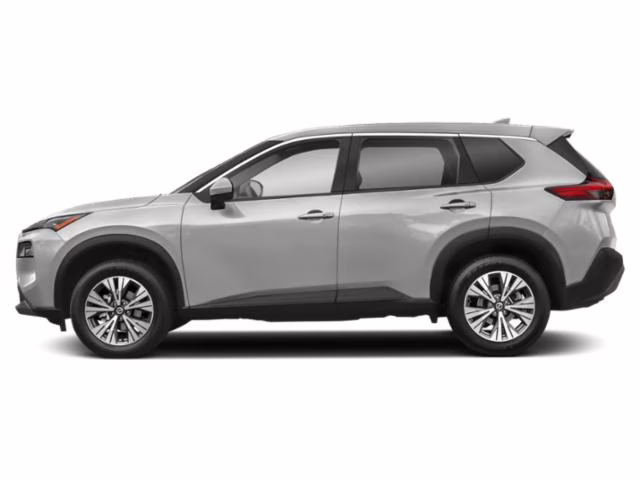 2021 Brilliant Silver Metallic Nissan Rogue SV AWD SUV