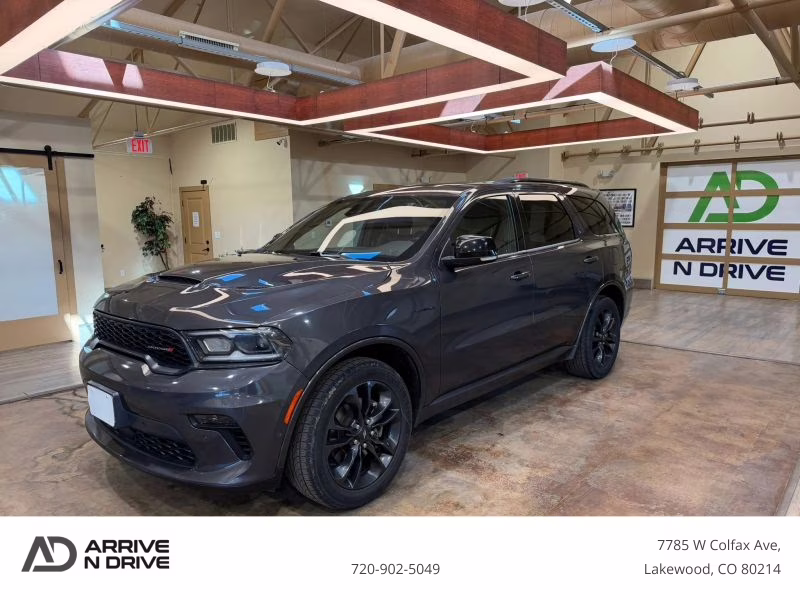 2023 Black Dodge Durango R/T Plus Sport Utility 4D AWD