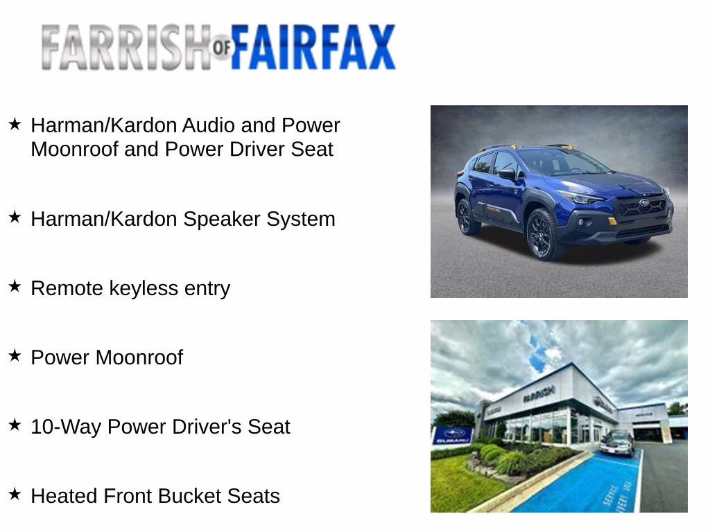 2026 Sapphire Blue Subaru Crosstrek Wilderness AWD SUV