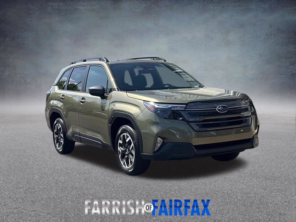 2026 Autumn Green Metallic Subaru Forester Premium AWD SUV