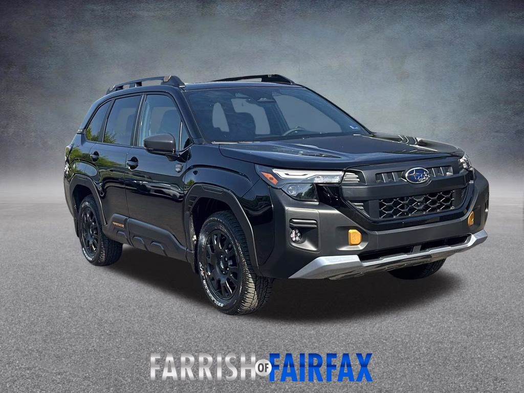 2026 Black Subaru Forester Wilderness AWD SUV