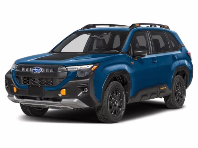 2026 Blue Subaru Forester Wilderness AWD SUV