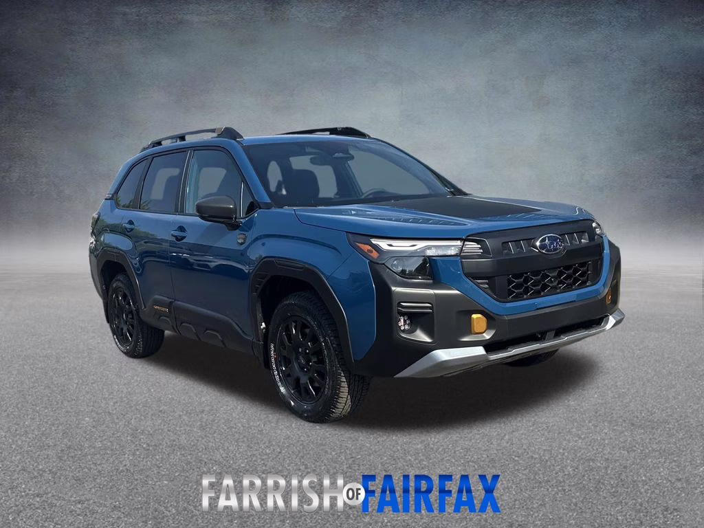 2026 Blue Subaru Forester Wilderness AWD SUV