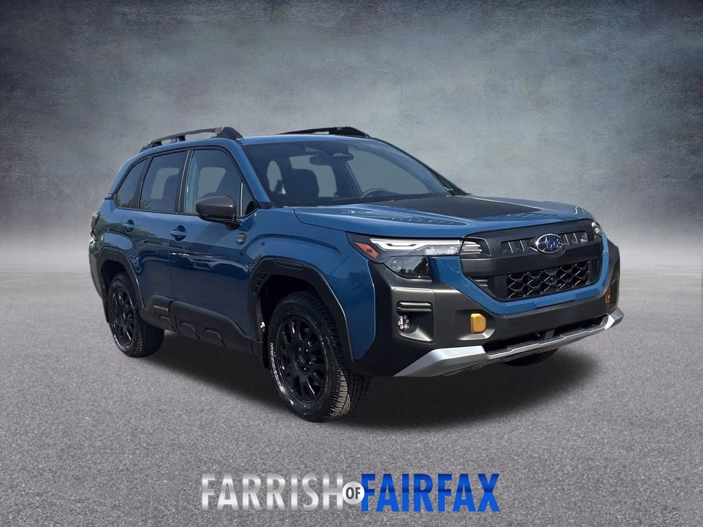 2026 Blue Subaru Forester Wilderness AWD SUV
