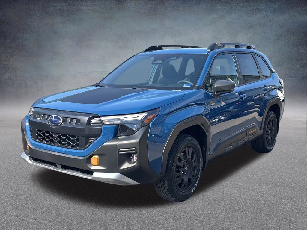 2026 Blue Subaru Forester Wilderness AWD SUV