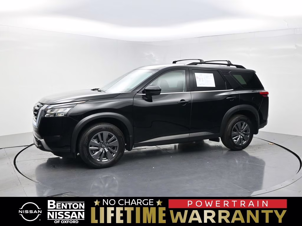 2025 Super Black Nissan Pathfinder SV FWD SUV