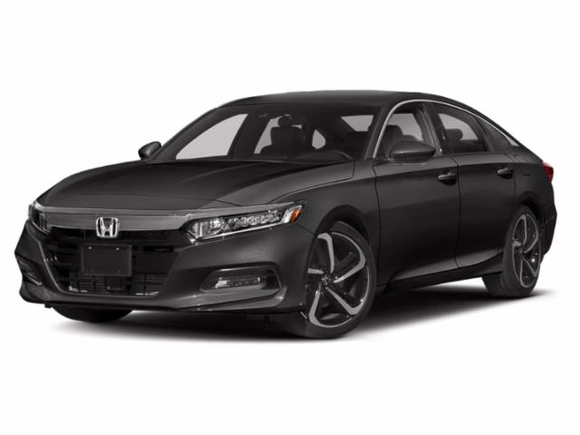 2018 Black Honda Accord Sport FWD Sedan
