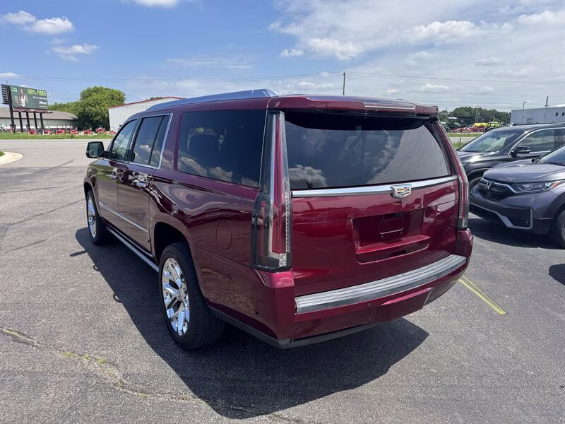2018 Red Passion Tintcoat Cadillac Escalade ESV Platinum 4X4 SUV