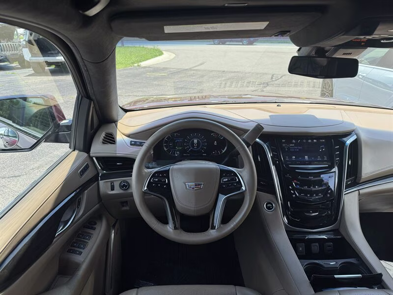 2018 Red Passion Tintcoat Cadillac Escalade ESV Platinum 4X4 SUV