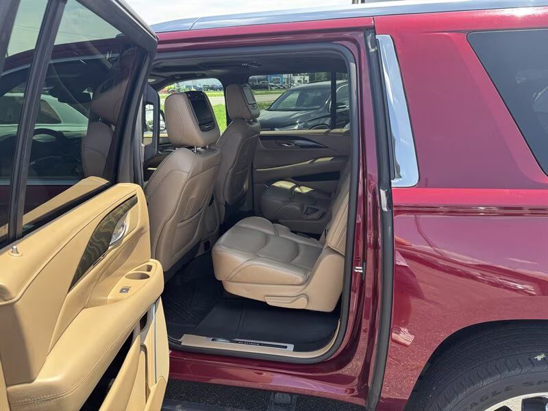 2018 Red Passion Tintcoat Cadillac Escalade ESV Platinum 4X4 SUV