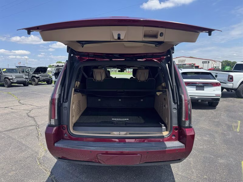 2018 Red Passion Tintcoat Cadillac Escalade ESV Platinum 4X4 SUV