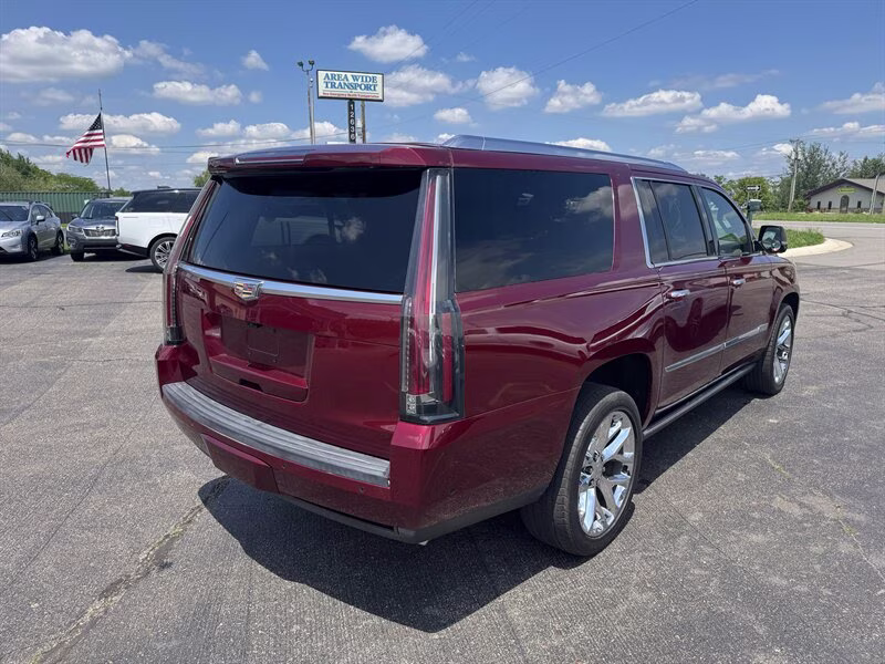 2018 Red Passion Tintcoat Cadillac Escalade ESV Platinum 4X4 SUV