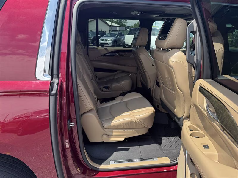 2018 Red Passion Tintcoat Cadillac Escalade ESV Platinum 4X4 SUV