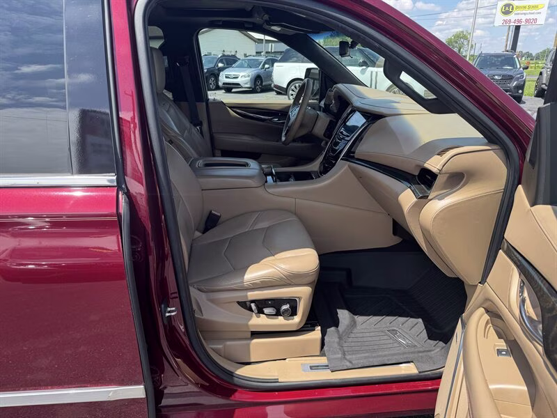 2018 Red Passion Tintcoat Cadillac Escalade ESV Platinum 4X4 SUV
