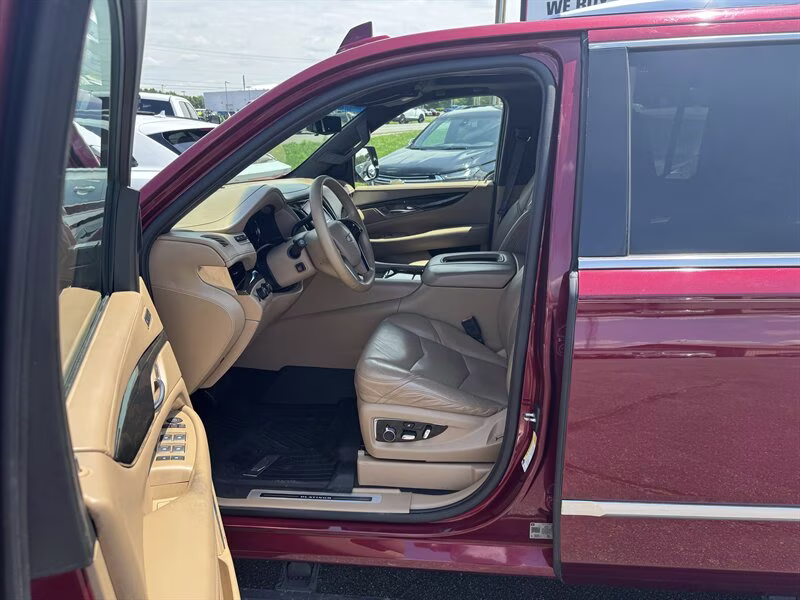 2018 Red Passion Tintcoat Cadillac Escalade ESV Platinum 4X4 SUV